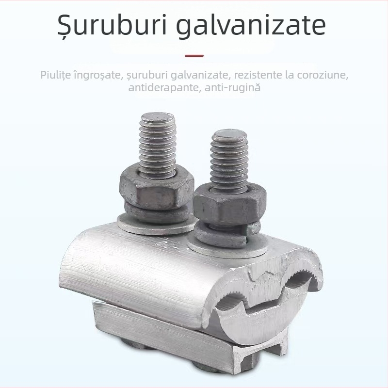 Clema de cablu cupru-aluminiu pentru tranziție, impermeabilă, canal pentru cabluri