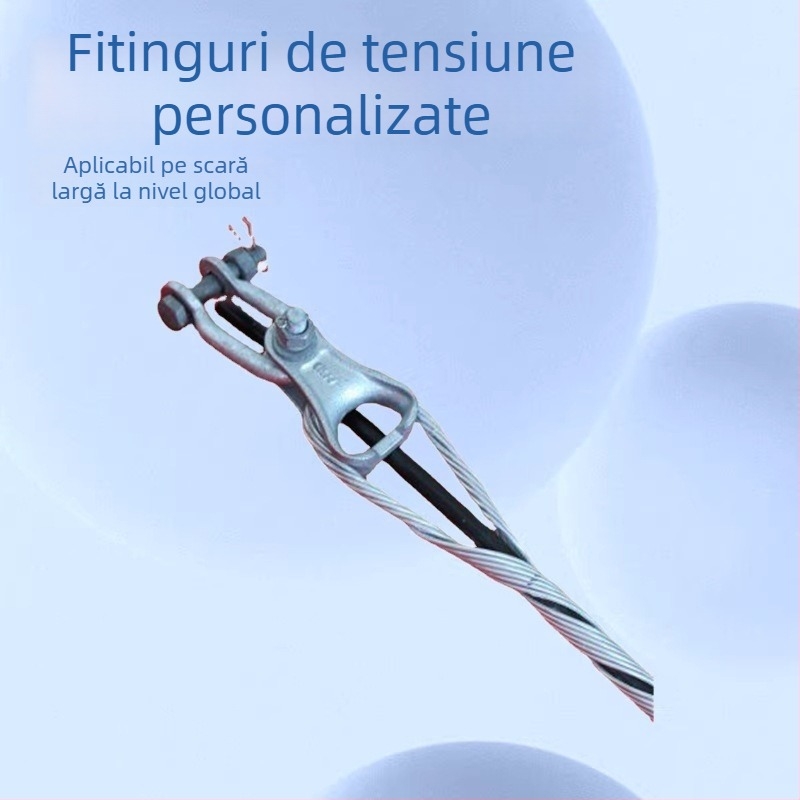 Fitinguri de tensionare pentru cabluri ADSS/OPGW; accesorii de suspensie
