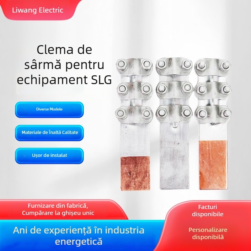 Cleme pentru cabluri din cupru-aluminiu pentru echipamente de sudură, cleme tranzit pentru cabluri și conectori de cablu