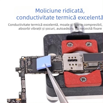 Garnituri din silicon decupate la contur, cu conductivitate termică înaltă și plăci din silicon rezistente la temperaturi ridicate, pentru disiparea căldurii