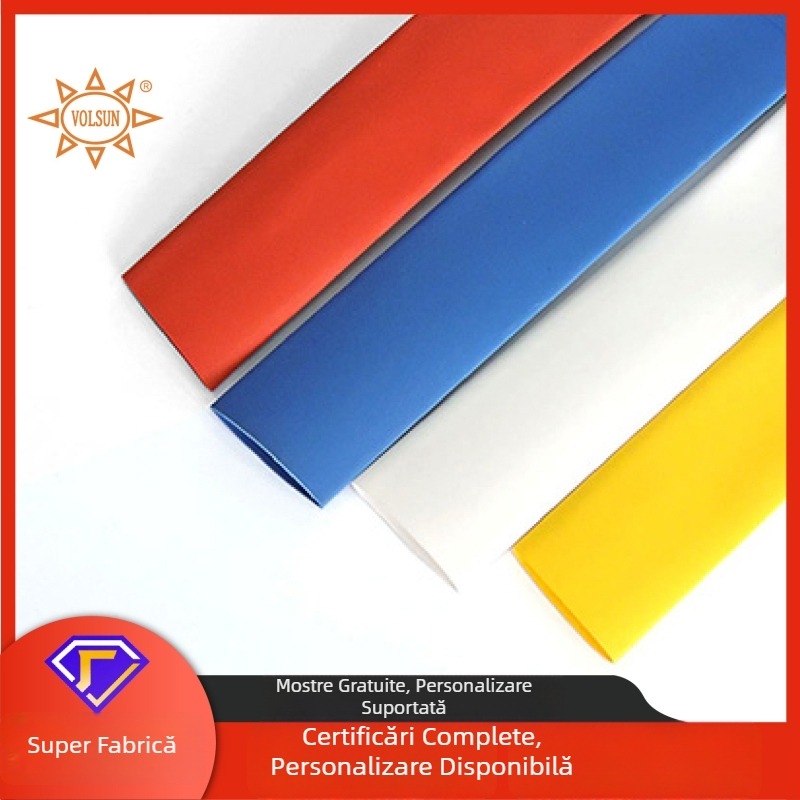 Tub termoconductor cu pereți dubli, raport de contracție 3:1, cu adeziv topit, izolație colorată, etanșare, rezistent la flacără, poliolefină de înaltă calitate