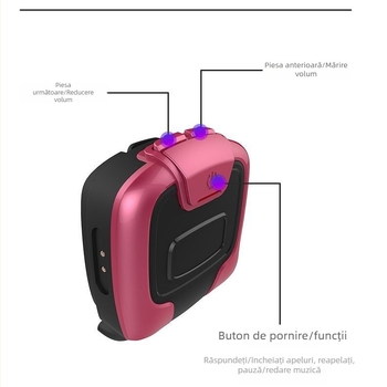 Set Bluetooth pentru cască de bicicletă cu sunet prin aer și reducere a zgomotului ENC
