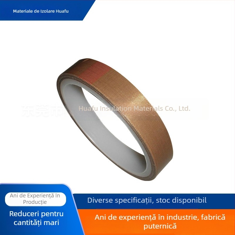 Bandă PTFE Huafu pentru aplicații electrice, lățime 500 mm, grosime 0,13–0,3 mm, rezistență la temperaturi înalte