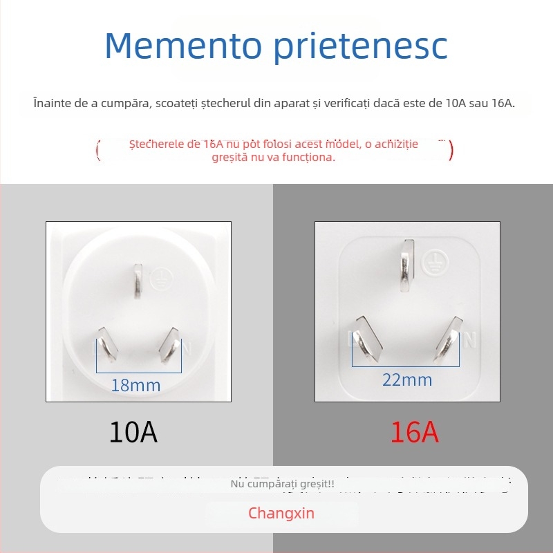 Priză cu telecomandă și întrerupător, 16 A, 4000 W