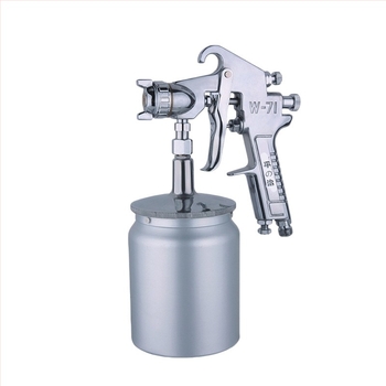 Pistol de pulverizare Pingzhi W-71/W101/W77 cu recipiente duale pentru vopsire auto și mobilier, pulverizare cu atomizare înaltă pentru uși glisante
