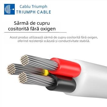 Cablu izolat cu FEP și înveliș exterior FEP, 600V, AFF4×0,2 mm