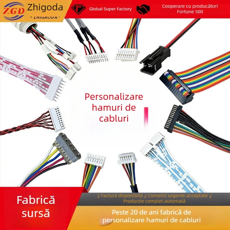 Cablu ecranat personalizat pentru semnale de difuzor, cablu multicore cu înveliș PVC 1533/2464/2851/1185