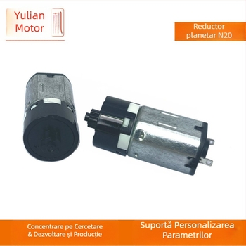 Motor planetar micro N20 pentru ondulator de păr, cu zgomot redus, cutie de viteze cu blocare prin amprentă, motor DC