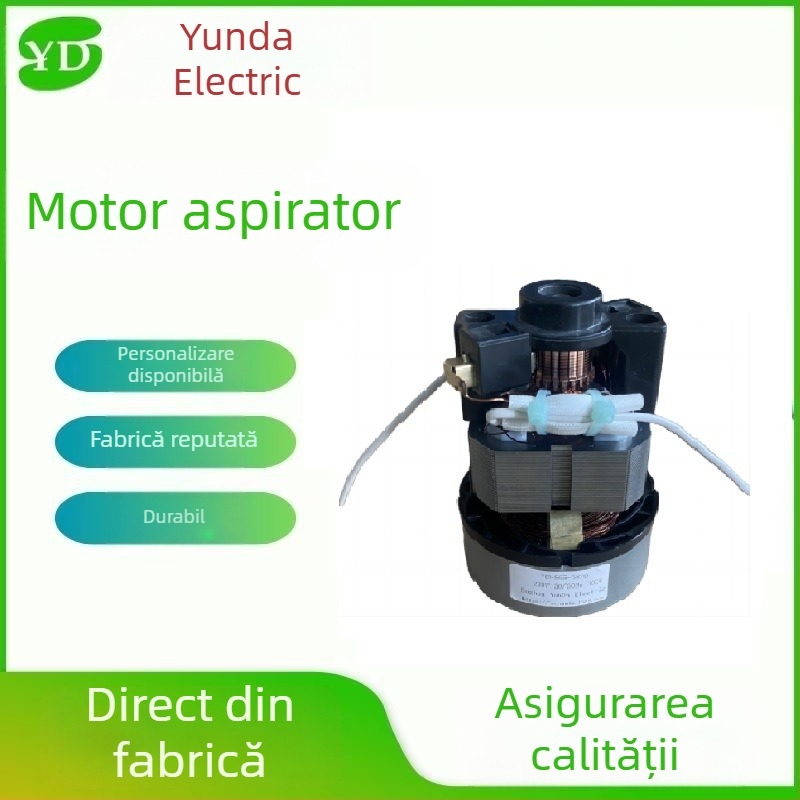 Motor cu perii mic pentru aspiratoare, uscătoare de păr, pompe de aer și pistol de pulverizare