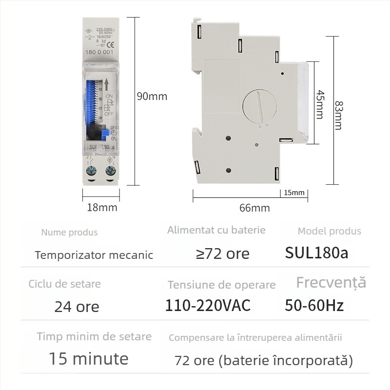 Temporizator SUL180A SUL181H SYN161H