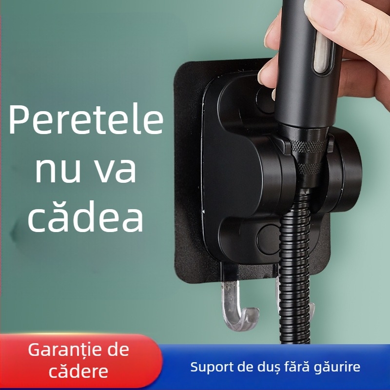 Suport reglabil pentru duș, montaj fără găuri