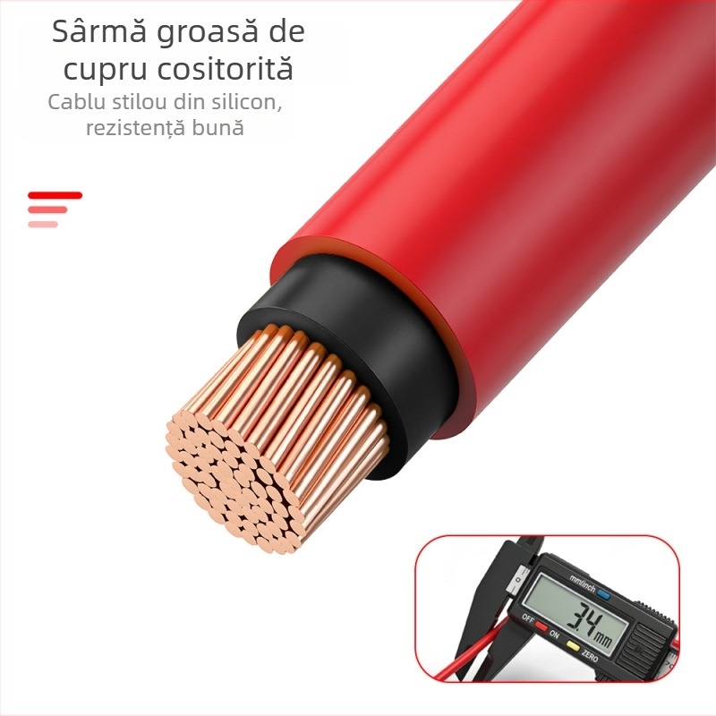 Leaduri de test universale pentru multimetru, vârfuri speciale, înaltă precizie, durabile, îngroșate și prelungite, destinate electricianilor