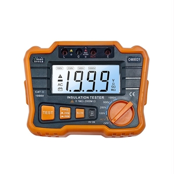 Tester de rezistență la izolație cu afișaj digital, 5000V, pentru electricieni profesioniști