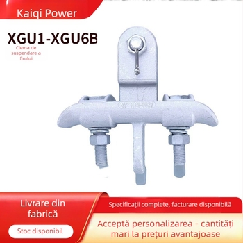 XTS Clește de suspensie pentru cablu, aliaj de aluminiu, clește dublu pentru cabluri, accesorii electrice eficiente