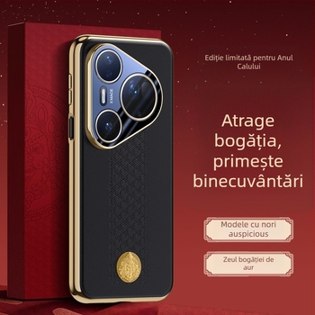 Husă de protecție Huawei P70 Ultra, finisaj electroplatat, acoperire completă, compatibilă cu Pura70Pro, model P80