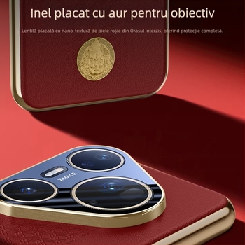 Husă de protecție Huawei P70 Ultra, finisaj electroplatat, acoperire completă, compatibilă cu Pura70Pro, model P80