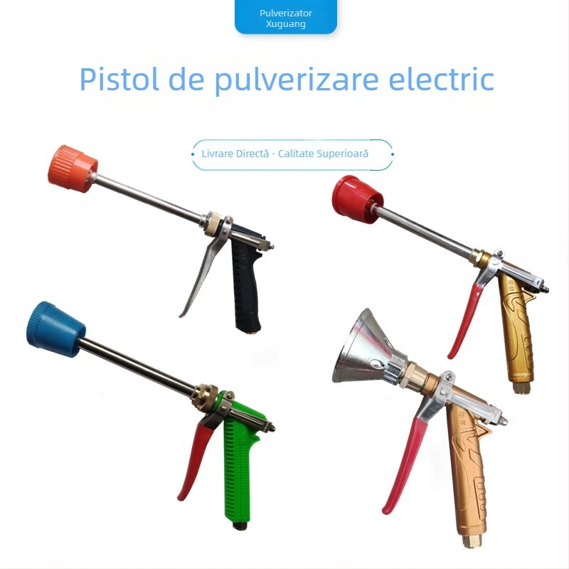 Pistol electric de pulverizare cu presiune înaltă pentru pomi fructiferi, pulverizator atomizant