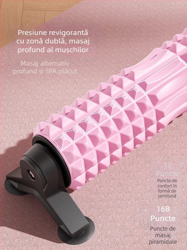 Suport cu ventuze, rolă de spumă pentru relaxare musculară, masaj profesional, tonifierea picioarelor, echipament de fitness și yoga cu rolă