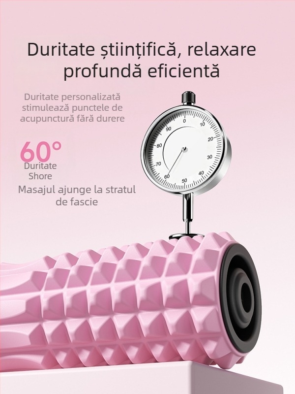 Suport cu ventuze, rolă de spumă pentru relaxare musculară, masaj profesional, tonifierea picioarelor, echipament de fitness și yoga cu rolă