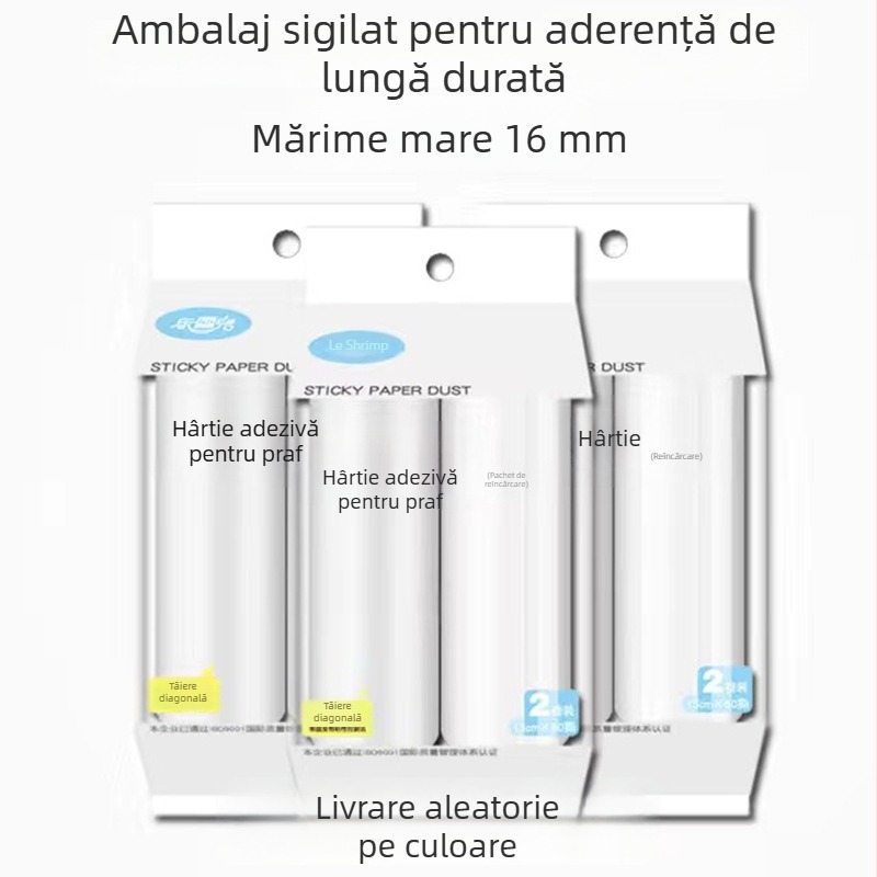 Le Xueer rolă lipicioasă cu rolă înlocuibilă – Îndepărtarea părului de animale de pe haine