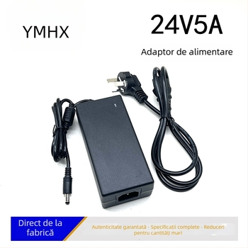 Sursă de alimentare switch-mode 24V5A pentru purificator de apă, sursă de LED DC pentru birou 24V 120W