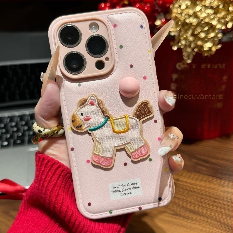 Carcasă pentru telefon compatibilă cu iPhone 17 Pro Max, Huawei, Honor, Xiaomi, Vivo și OPPO — design roz, stiluri variate