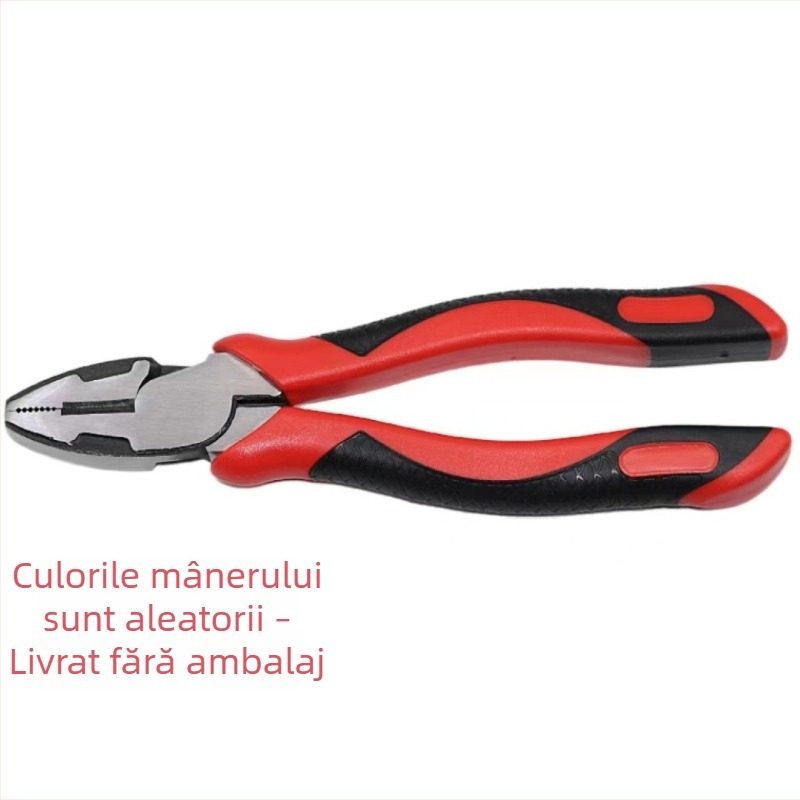 Clește excentric industrial, Clește de sârmă cu mâner ergonomic, Clește cu nas plat, Clește diagonale pentru dezizolarea cablurilor, Set de unelte hardware, presă de banc