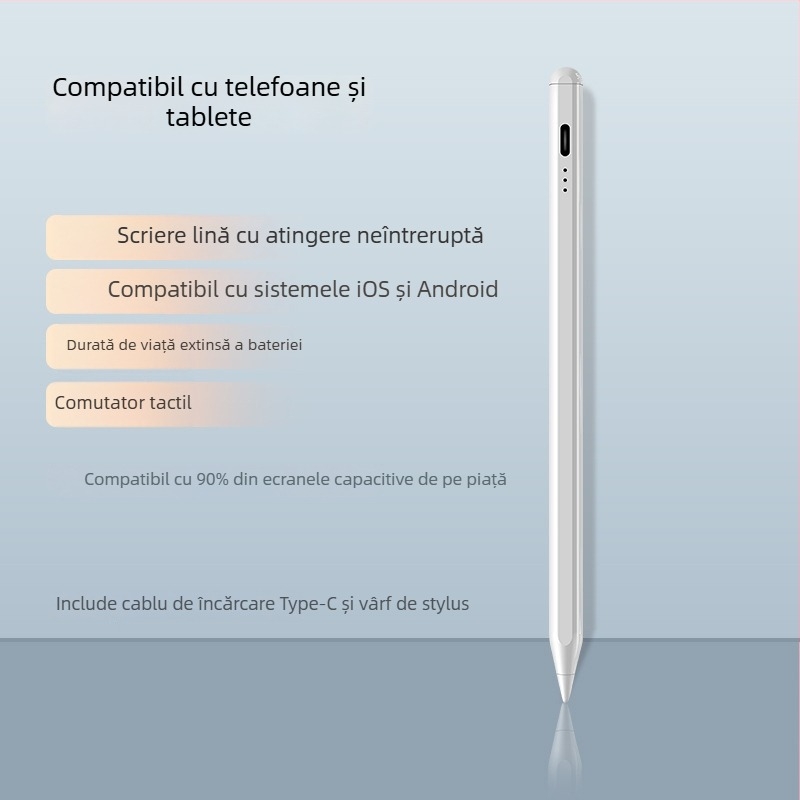 Stylus magnetic pentru iPad și tablete Android – stilus tactil pentru tabletă și telefon
