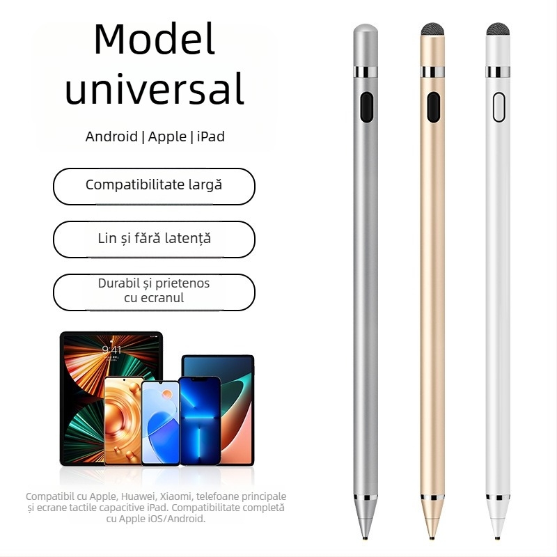 Stylus magnetic pentru iPad și tablete Android – stilus tactil pentru tabletă și telefon