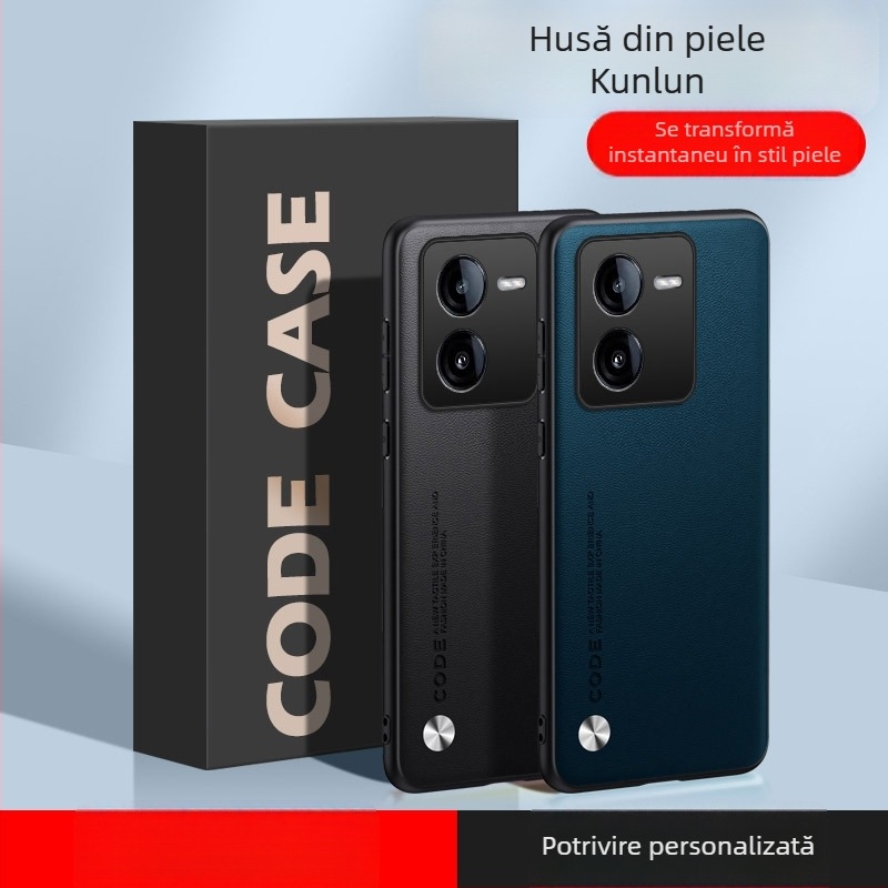 Husă de telefon iQOO Z9 Turbo, din silicon, finisaj mat, protecție anti-cadere