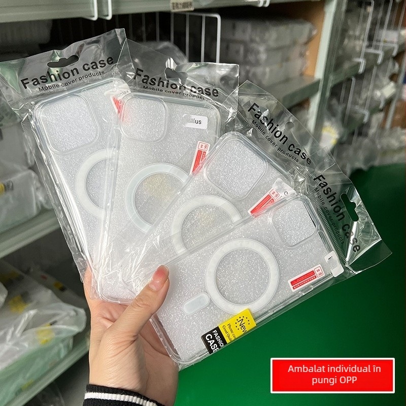 Carcasă transparentă din acrilic magnetic pentru Huawei Mate70 Pro, husă de protecție P80Art, compatibilă cu Mate60