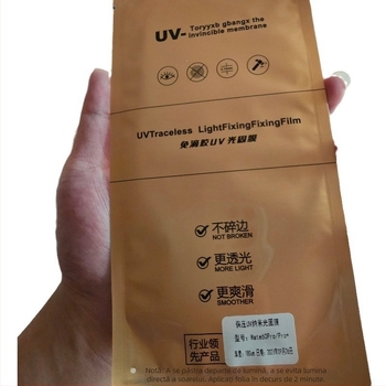 Film frontal UV-curing cu placare electro, pentru OnePlus 13, fără adeziv, rezistent la amprente și pete uleioase