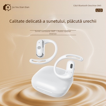 Căști cu conducție osoasă, Bluetooth, fixare peste ureche, sport, sunet de înaltă calitate, peste 8 ore autonomie, model L13