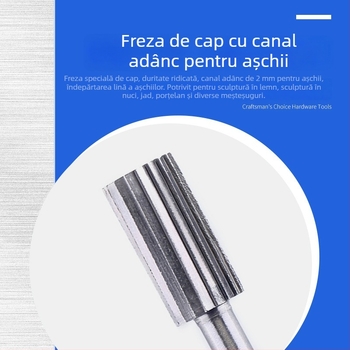 Set de 6 bururi rotative din oțel rapid pentru prelucrarea lemnului și a metalelor