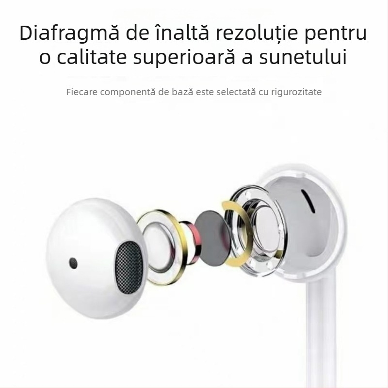 Adaptor Lightning către Type-C 2 în 1 pentru căști cu fir pentru iPhone 15 — sunet digital, apeluri și jocuri