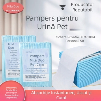 Covoraș de unică folosință pentru câini – absorbant pentru animale de companie