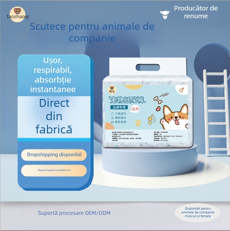 Scutece pentru animale de companie: câini, pisici și iepuri