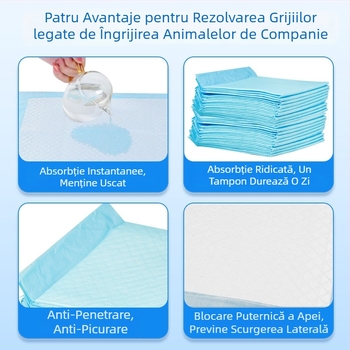 Padă de urină pentru animale de companie, pantaloni de incontinență pentru câini și pisici, protecții igienice sigure, cu cărbune de bambus pentru neutralizarea mirosurilor