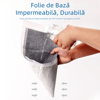 Padă de urină pentru animale de companie, pantaloni de incontinență pentru câini și pisici, protecții igienice sigure, cu cărbune de bambus pentru neutralizarea mirosurilor