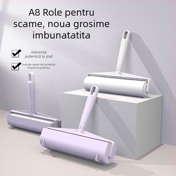 Role mari de hârtie de înlocuire pentru rolă de îndepărtare a părului, pentru haine, uz casnic