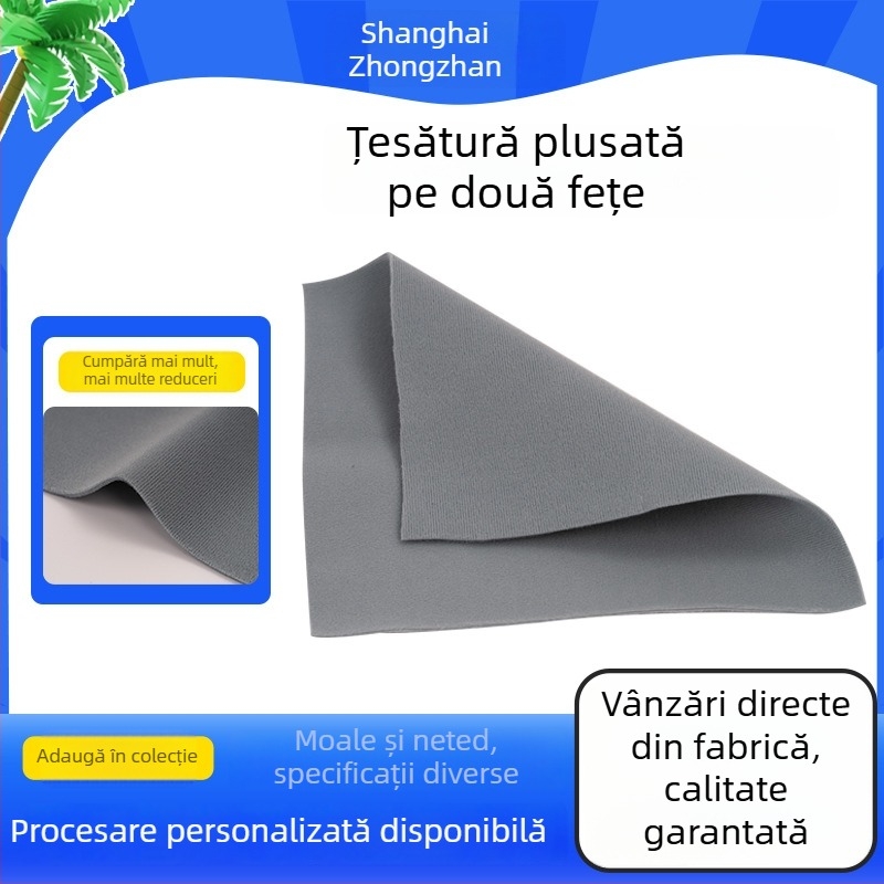 Fleece dublu față cu Velcro, fleece din nailon, pentru curea sport