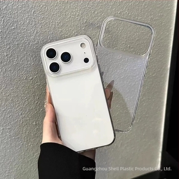 Carcasă din policarbonat ultra-subțire pentru iPhone 17 Pro Max, iPhone 17 Pro și iPhone 17 — transparență înaltă, anti-îngălbenire; compatibilă cu iPhone 13/14 și iPhone 15 Pro.