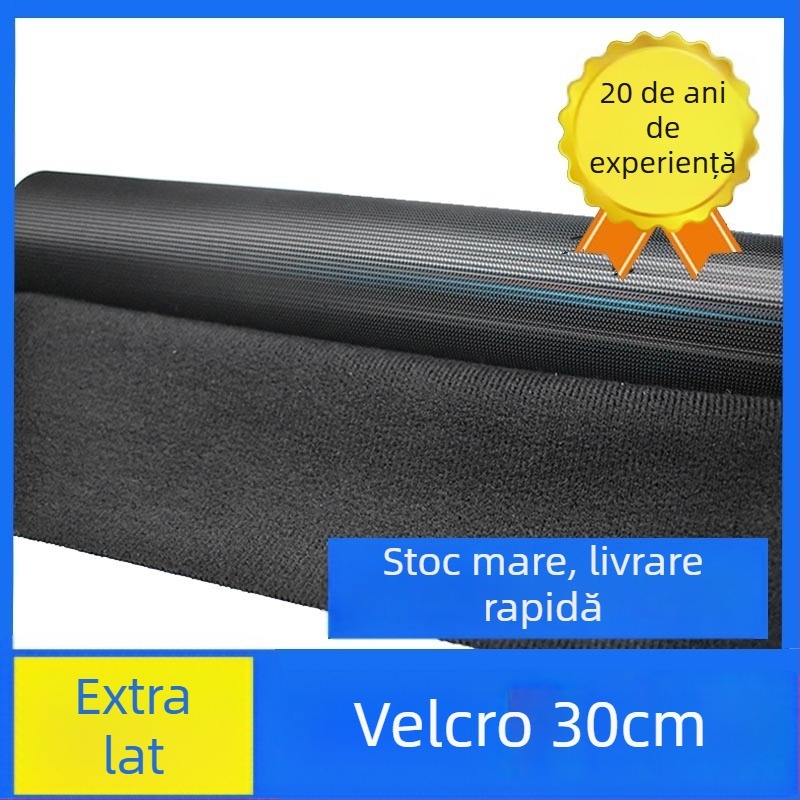 Bandă Velcro ultra-lată de 30 cm pentru haine, închidere adezivă bidirecțională