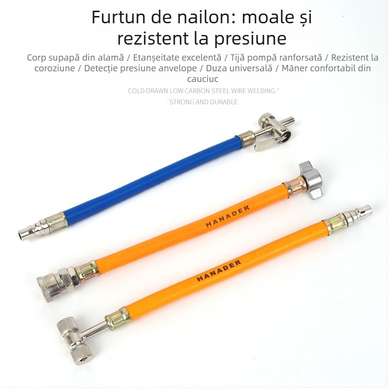 InBev Duza de umflare cu manometru și dispozitiv de umflare rapidă a anvelopelor