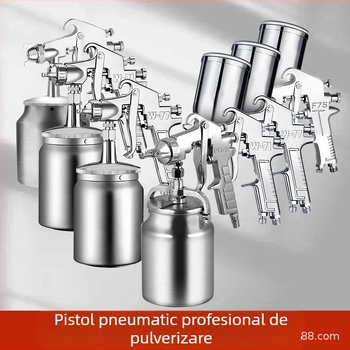F75 pistol de pulverizare, W71 pistol de pulverizare pentru vopsire, W77 pistol de grund pentru mașini și mobilier PQ-2