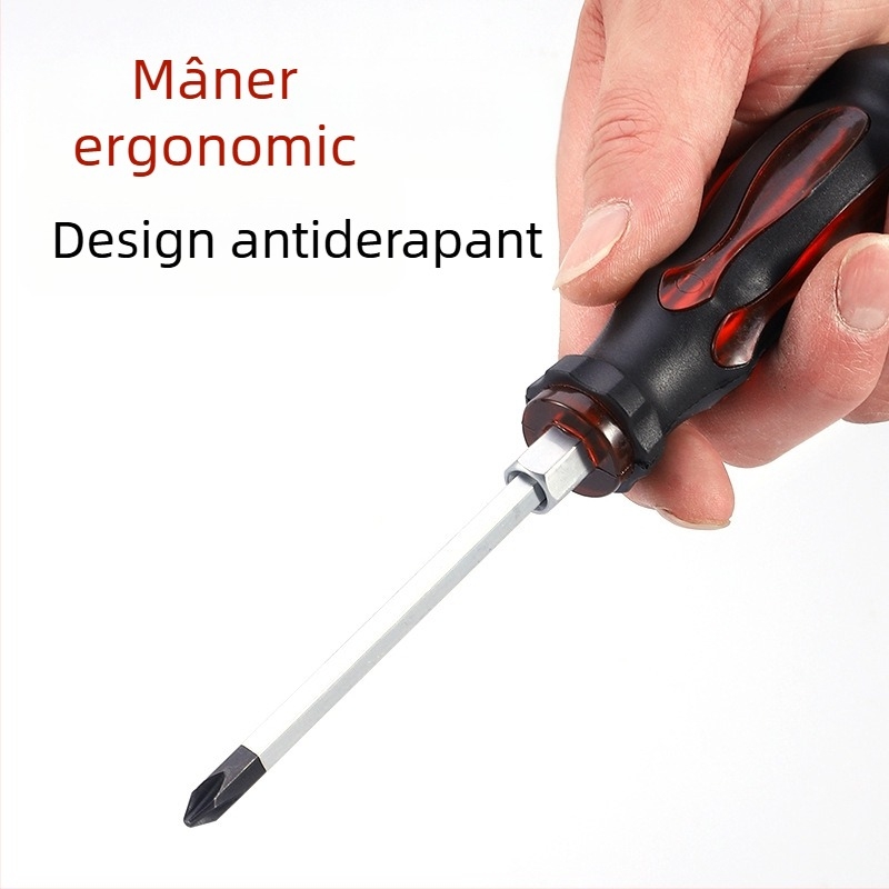 Regt Steel set de șurubelnițe Philips și plat, din oțel crom-vanadiu, magnetice, mâner PVC antiderapant, 1–8 mm, 175 g