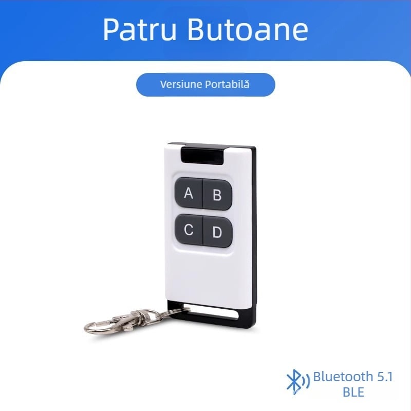 Intrerupător wireless cu 8 taste, 4 taste Bluetooth Mesh pentru scene inteligente