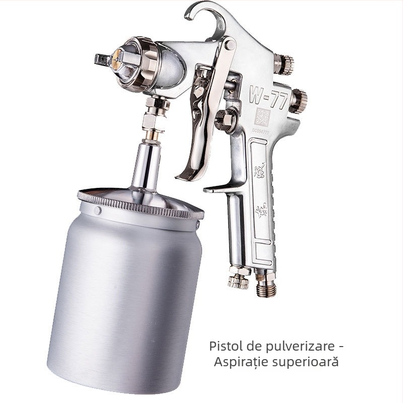 Dong Cheng pistol de vopsire cu alimentare gravitațională, unealtă pneumatică pentru vopsirea auto și mobilier