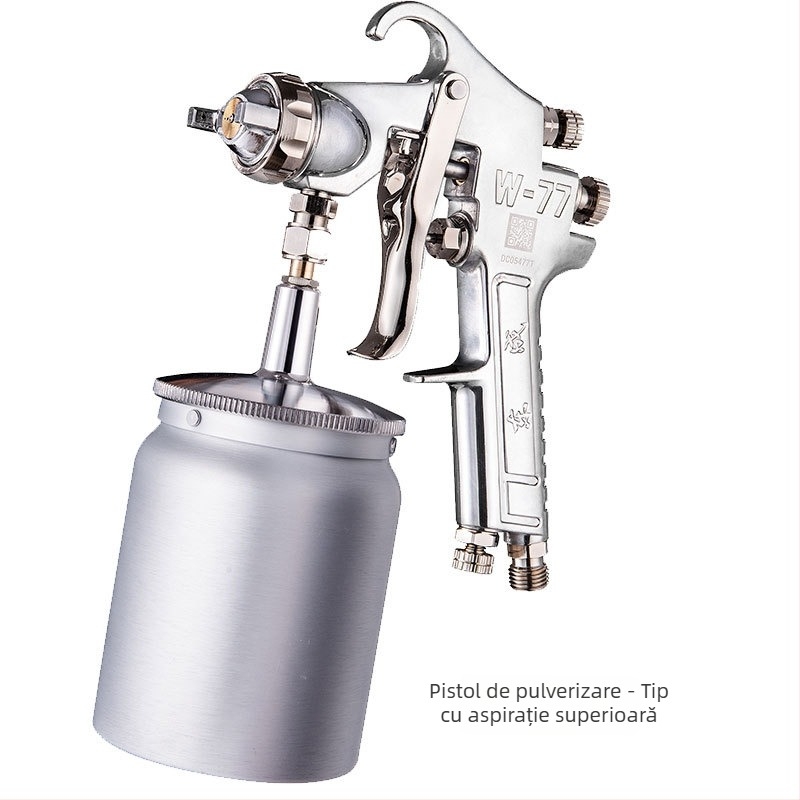 Dong Cheng pistol de vopsire cu alimentare gravitațională, unealtă pneumatică pentru vopsirea auto și mobilier
