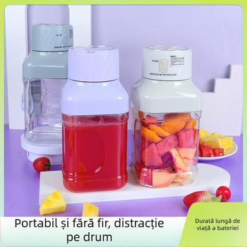 Storcător portabil pentru fructe și legume, capacitate mare 1,0–1,5 L, zdrobire de gheață